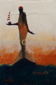 Red Herrings by Cathy Hegman 40 x 30 mixed media on wood 2013 final copy small watermarked (1 of 1)